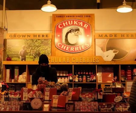 Chukar Cherries in Pike Place Market