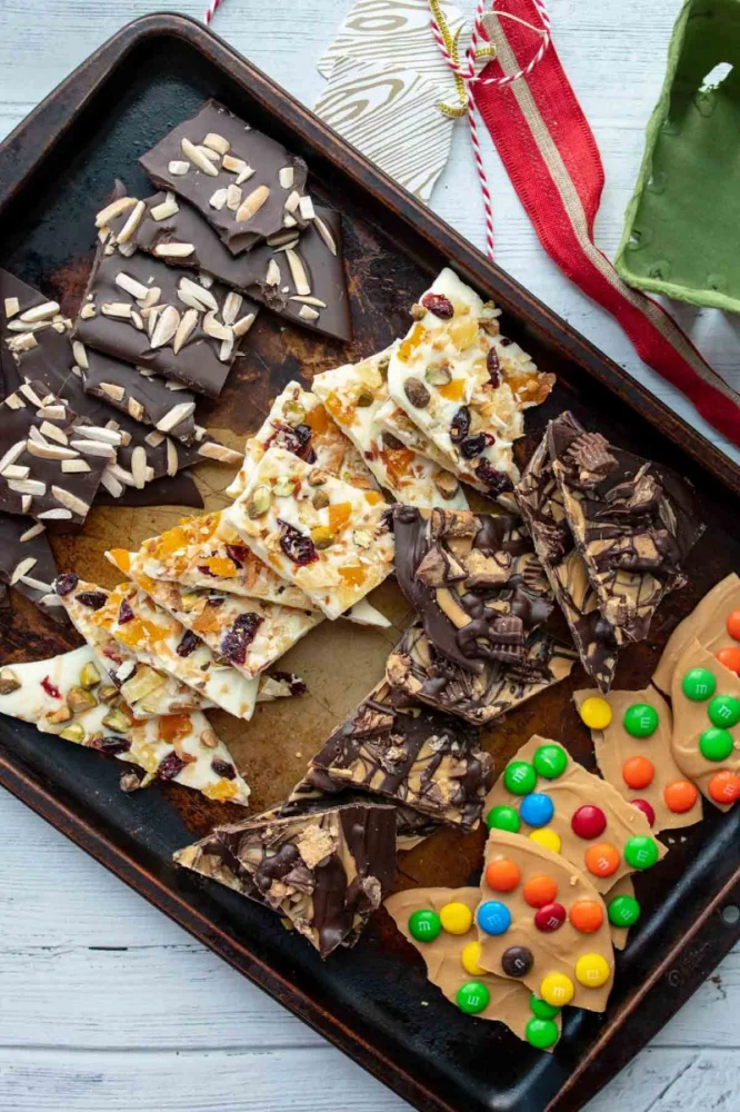 How to Make Chocolate Bark with Seasonal Toppings | Easy and Festive Recipe