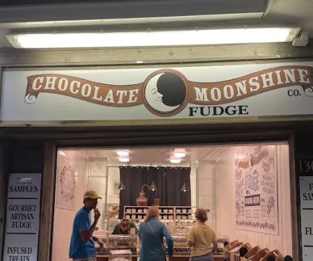 Chocolate Moonshine Fudge