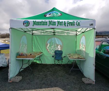 Mountain Man Nuts & Fruits Co. Rainier & St. Helens, OR.