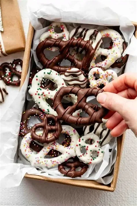 How to Make Easy Chocolate-Covered Pretzels at Home
