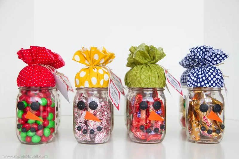 DIY Candy Jar Gifts for Weddings and Parties