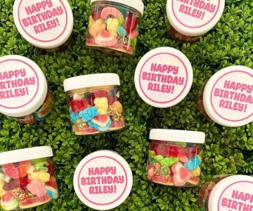 DIY Candy Jar Gifts for Birthday Parties