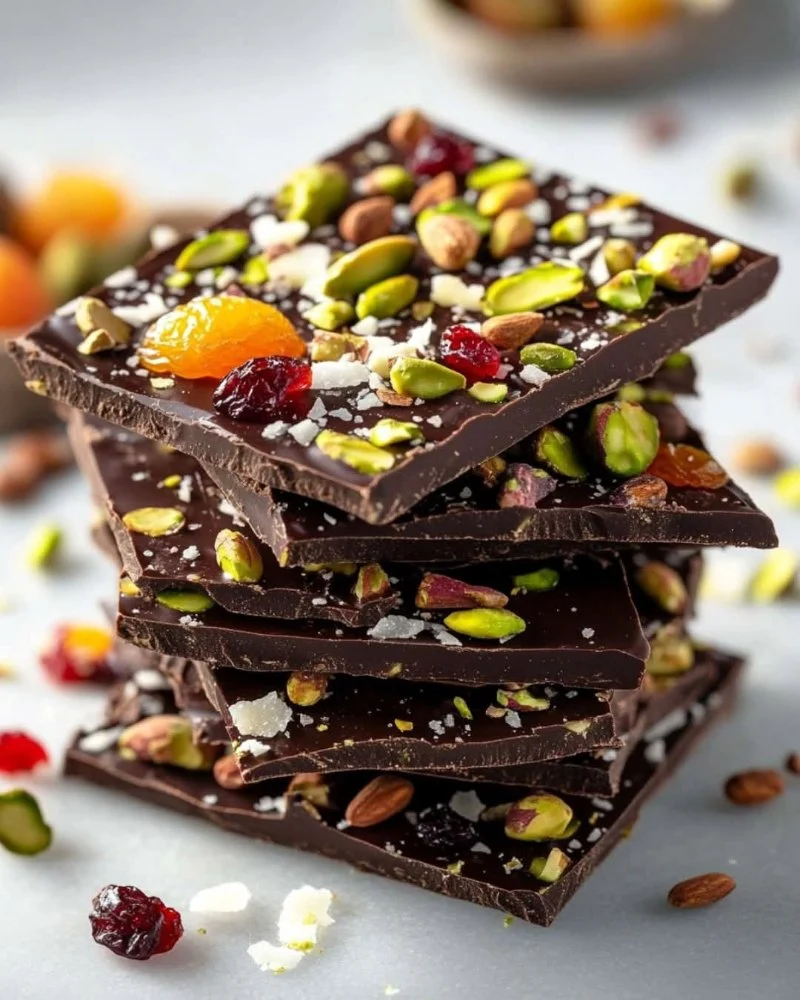 How to Make Chocolate Bark with Nuts and Fruits: A Simple and Delicious Recipe