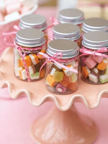 DIY Candy Jar Favors for Weddings and Parties
