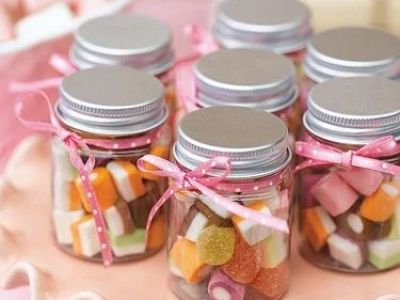 DIY Candy Jar Favors for Weddings and Parties