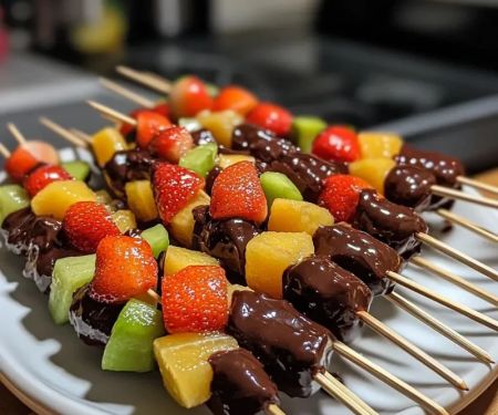 How to Make Chocolate-Covered Fruit Skewers: A Simple and Delicious Treat