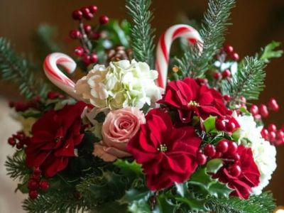 DIY Candy Centerpieces for Holiday Tables