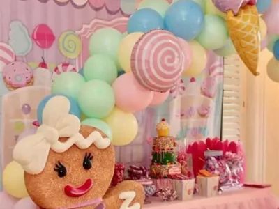 Candy-Themed Birthday Party Ideas for Girls