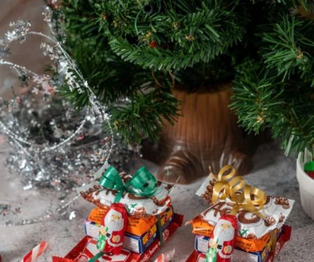 Candy-Themed Crafts for Christmas Gift Giving
