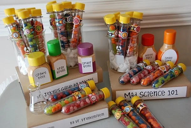 How to Make Candy Test Tubes for Fun Science Party Favors