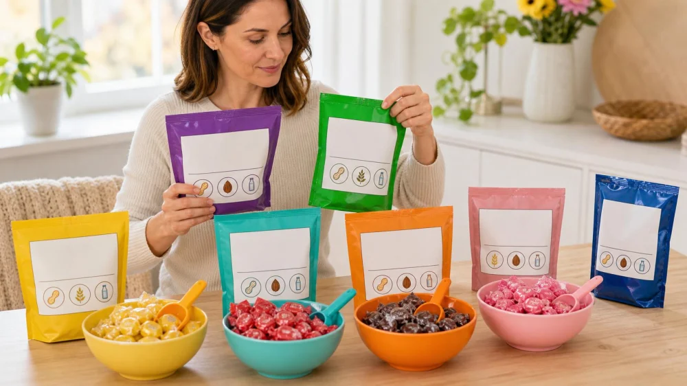 How to Check Candy Allergens Before Filling a Shared Bowl