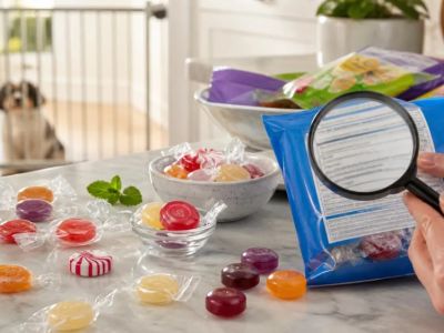 Sugar-Free Candy: Check Sweeteners, Portions, and Pet Safety