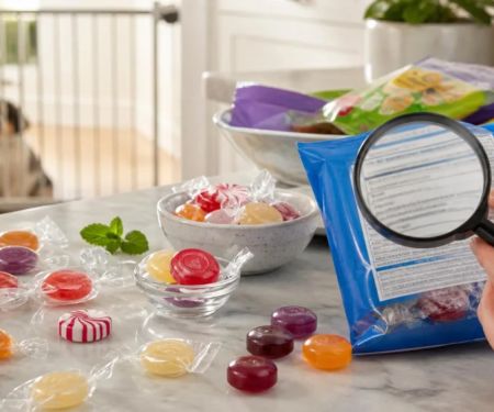 Sugar-Free Candy: Check Sweeteners, Portions, and Pet Safety