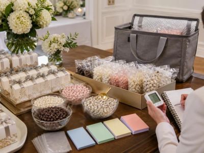 Candy Event Favors: Plan Portions, Labels, Heat, and Handoff