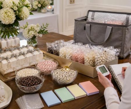 Candy Event Favors: Plan Portions, Labels, Heat, and Handoff