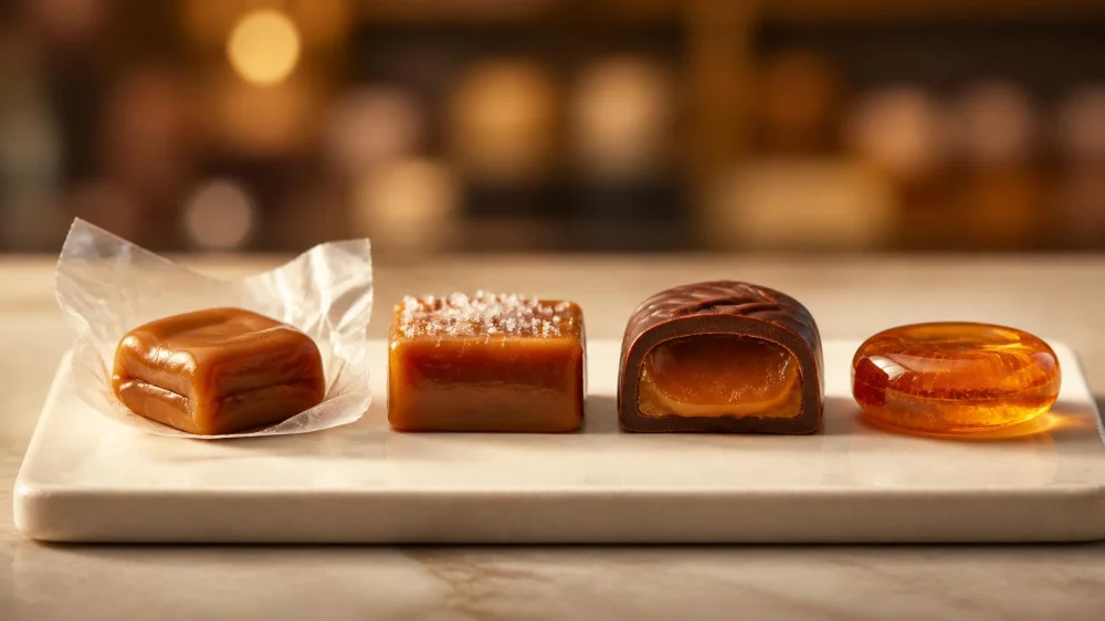 Caramel Candy Guide: Soft, Chewy, Filled, and Stored
