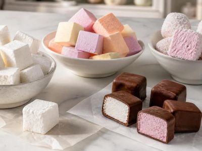 Marshmallow Candy Guide: Texture, Coatings, and Storage