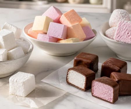 Marshmallow Candy Guide: Texture, Coatings, and Storage