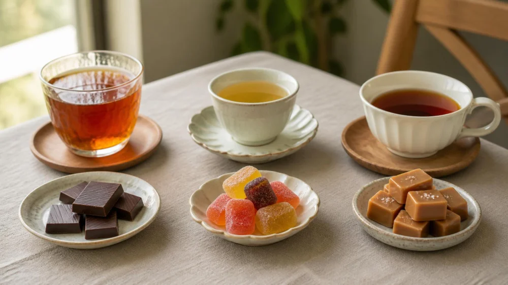 Candy and Tea Pairing: Balance Sweetness, Texture, and Aroma