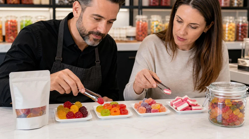 Gummy Candy Guide: Compare Gel, Chew, Coating, and Storage