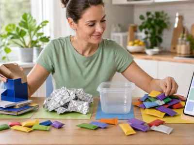 Candy Wrapper Recycling: Check Local Rules First