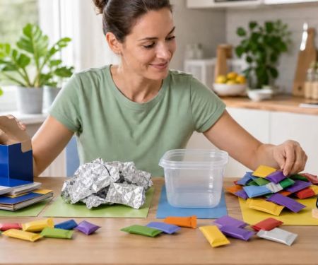 Candy Wrapper Recycling: Check Local Rules First