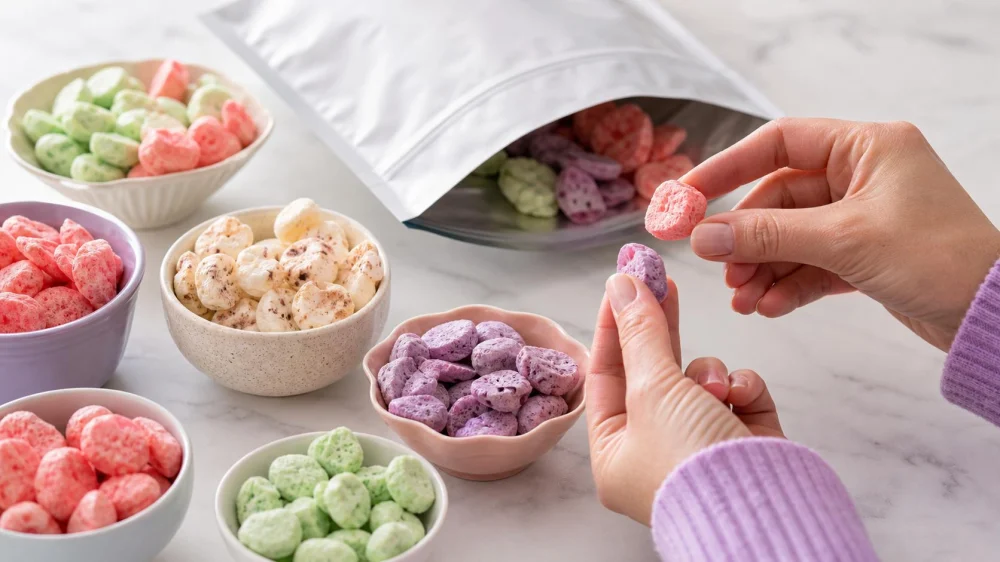 Freeze-Dried Candy Guide: Check Texture, Packaging, and Portion Size