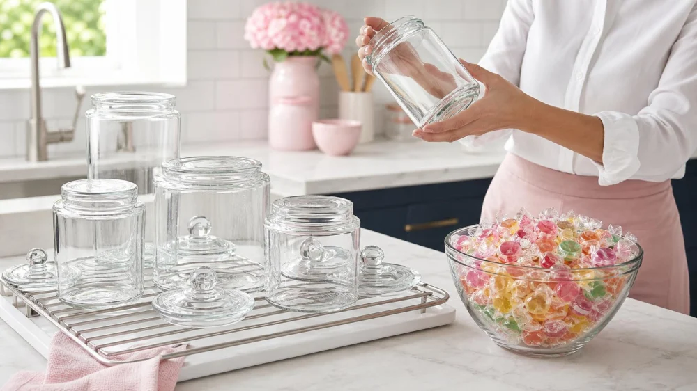 Clean a Candy Jar Before Refilling: Wash, Dry, Label, and Rotate