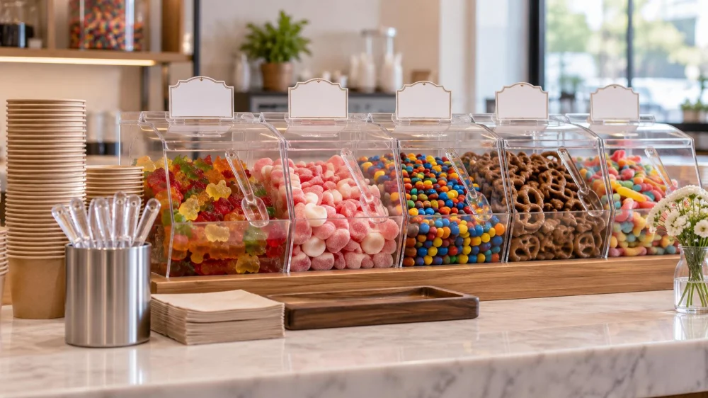 Candy Shop Bulk Bins: Utensils, Labels, and Cross-Contact