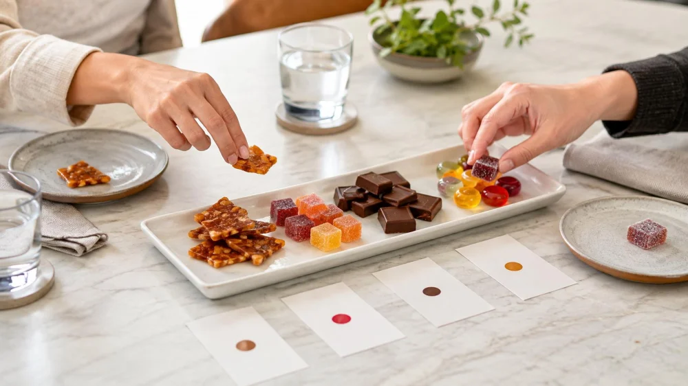 Candy Texture Tasting: Compare Crunch, Chew, and Melt