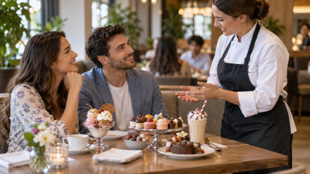 Candy Shop Meal Timing: Coordinate Courses Without Rushing
