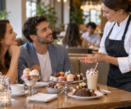 Candy Shop Meal Timing: Coordinate Courses Without Rushing