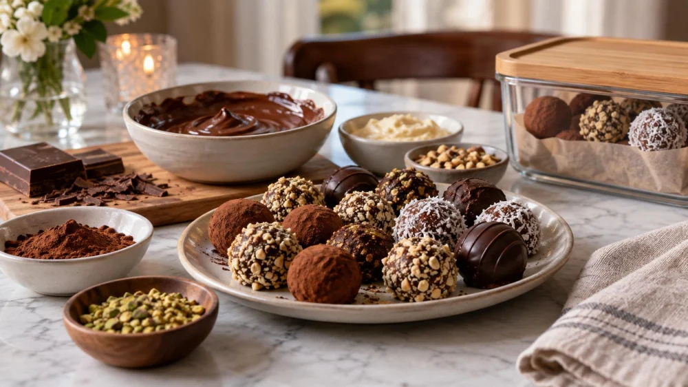Practical Chocolate Truffle Guide: Fillings, Coatings, and Storag