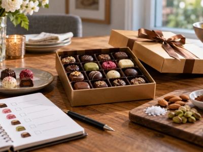 Candy Gift Box Order: Count, Flavours, and Allergen Check
