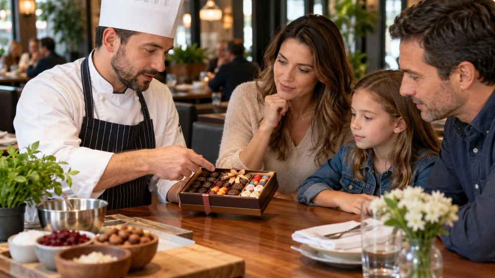 Candy Gift Allergy Note: Ingredients, Contact, and Packing