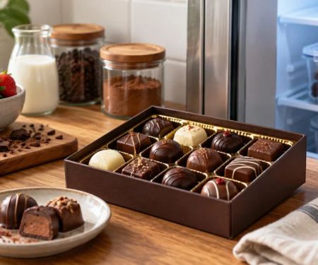 Filled Chocolate Storage: Temperature, Odour, and Texture