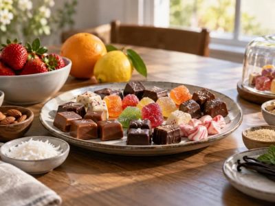 Candy Assortment Label: Flavours, Allergens, and Freshness