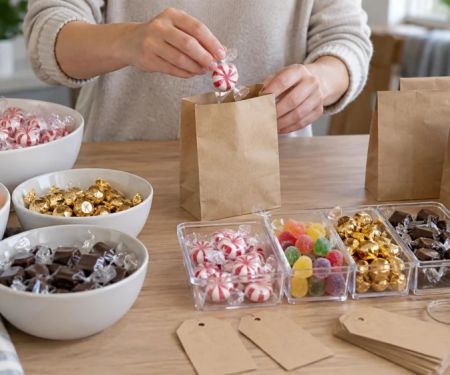 Candy Party Favour Plan: Count, Allergens, and Packaging